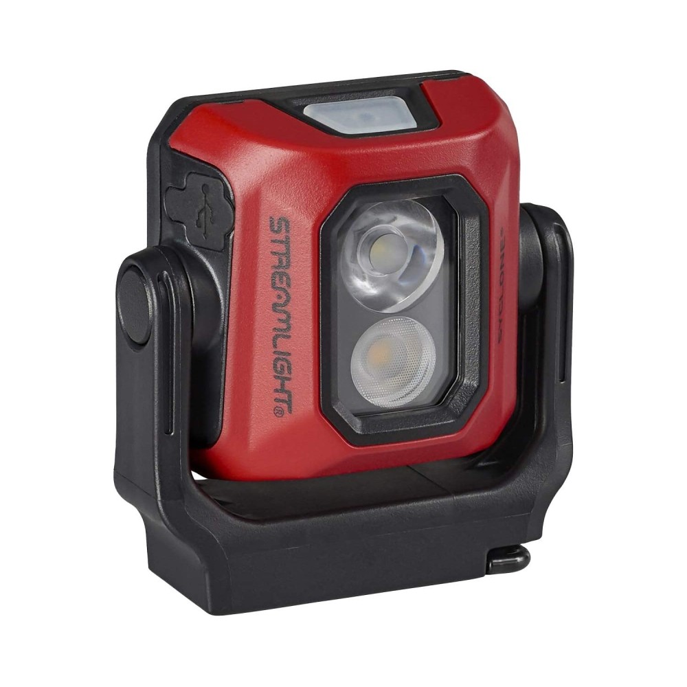 Streamlight Syclone Red Ultra-Compact Rechargeable Work Light - Flockneti