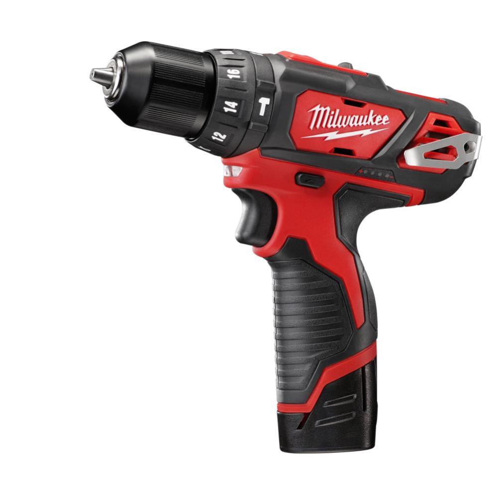 Milwaukee M12 3/8 in. Hammer Drill/Driver Kit - Flockneti
