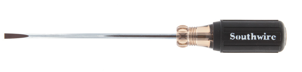 Southwire 3/16″ Cabinet Tip Screwdriver with 6″ Round Shank - Flockneti