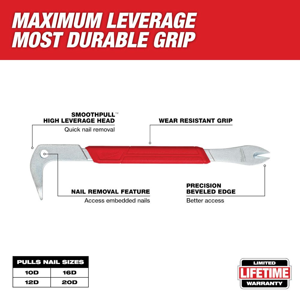 Milwaukee 12 in. Nail Puller - Flockneti