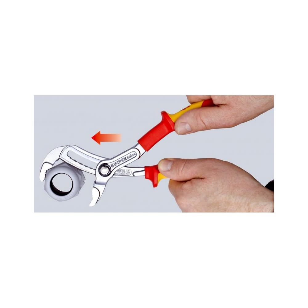 Knipex Cobra VDE Hightech Water Pump Pliers 250mm - Flockneti