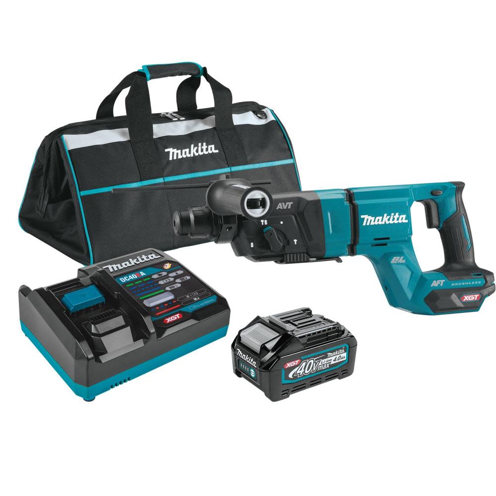 Makita 40V max XGT 1 1/8″ AVT Rotary Hammer Kit - Flockneti
