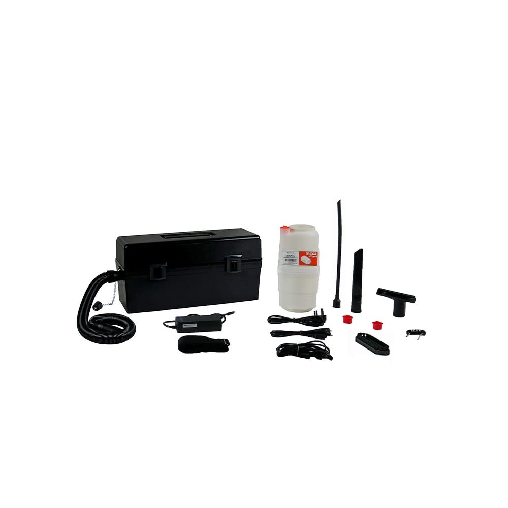 Atrix International Black Omega Vacuum Cleaner Cordless Immediate Containment - Flockneti