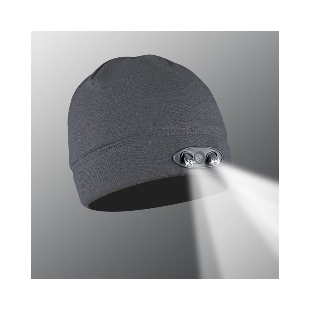 Panther Vision Headlamp Beanie Charcoal Gray LED - Flockneti