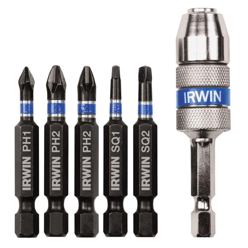 Irwin Impact Quick Change Set 6pc - Flockneti