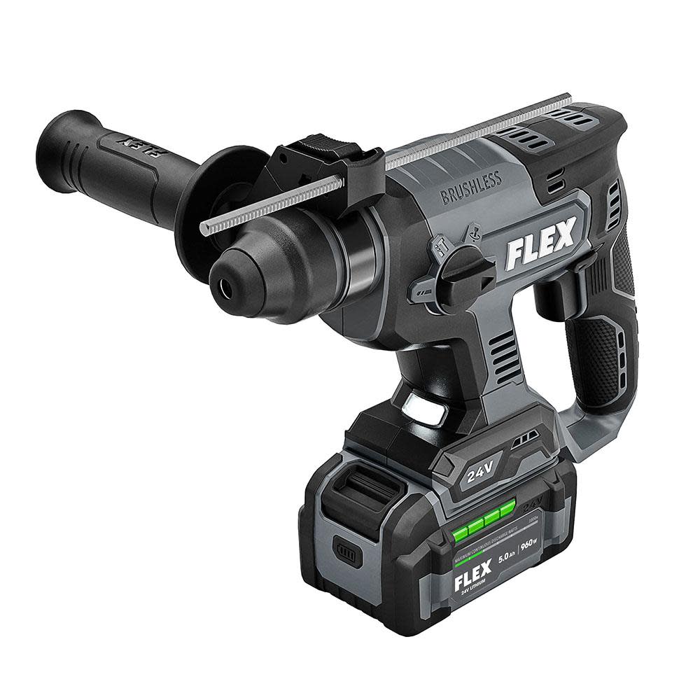 FLEX 24V 7/8-In. Sds Plus Rotary Hammer Kit - Flockneti