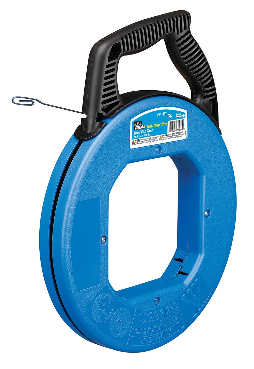 Ideal Industries 240Ft Blued Steel Fish Tape - Flockneti