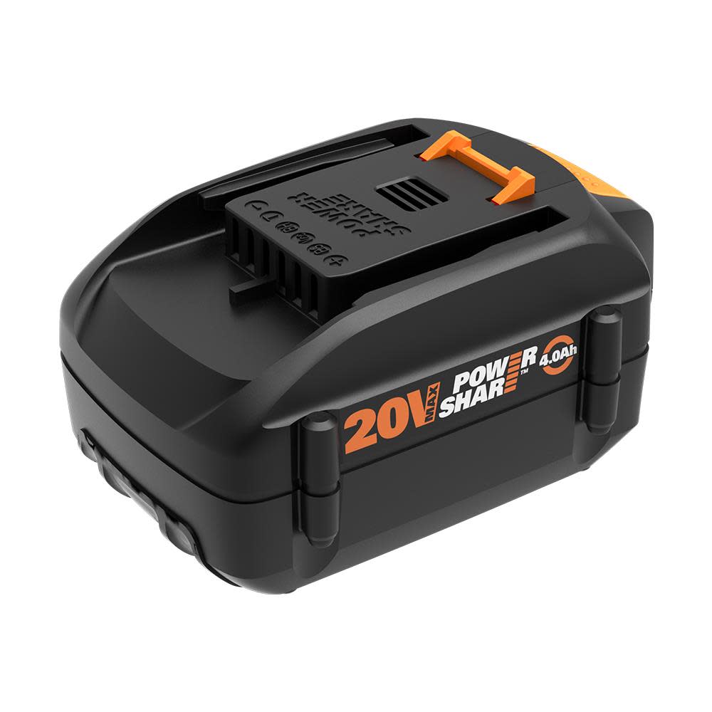 Worx POWER SHARE 20-Volt 4.0Ah Battery - Flockneti