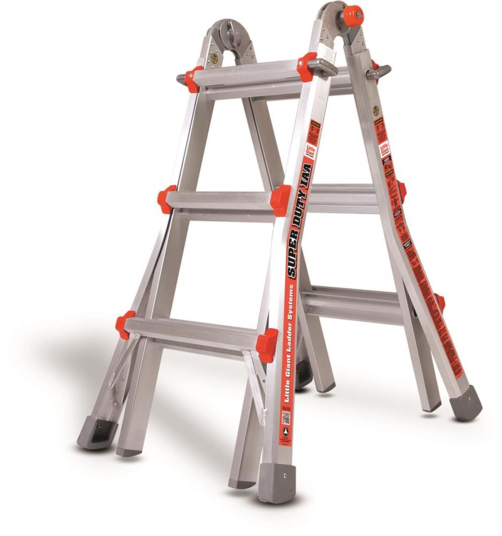 Little Giant Safety Super Duty M13 Type 1AA Aluminum Multi-Use Ladder - Flockneti