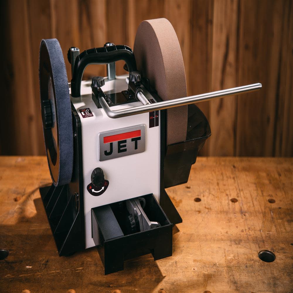 JET JWS-10 Variable Speed Wet Sharpener with Accessories - Flockneti