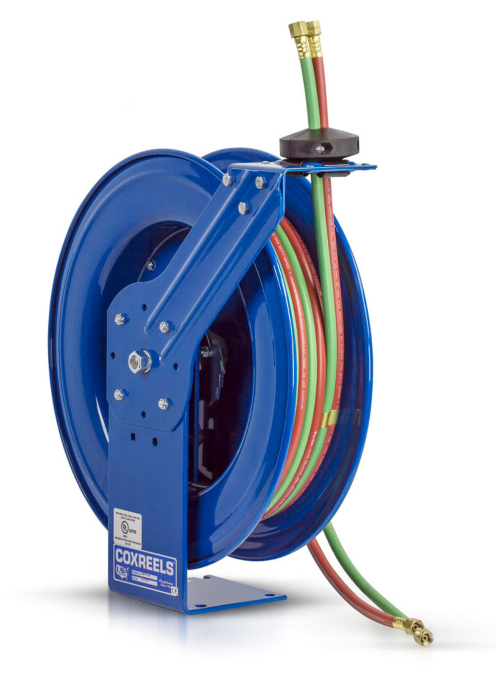 Coxreels Hose Reel 1/4″ x 50′ Spring Driven Welding Oxygen Acetylene 200 PSI - Flockneti