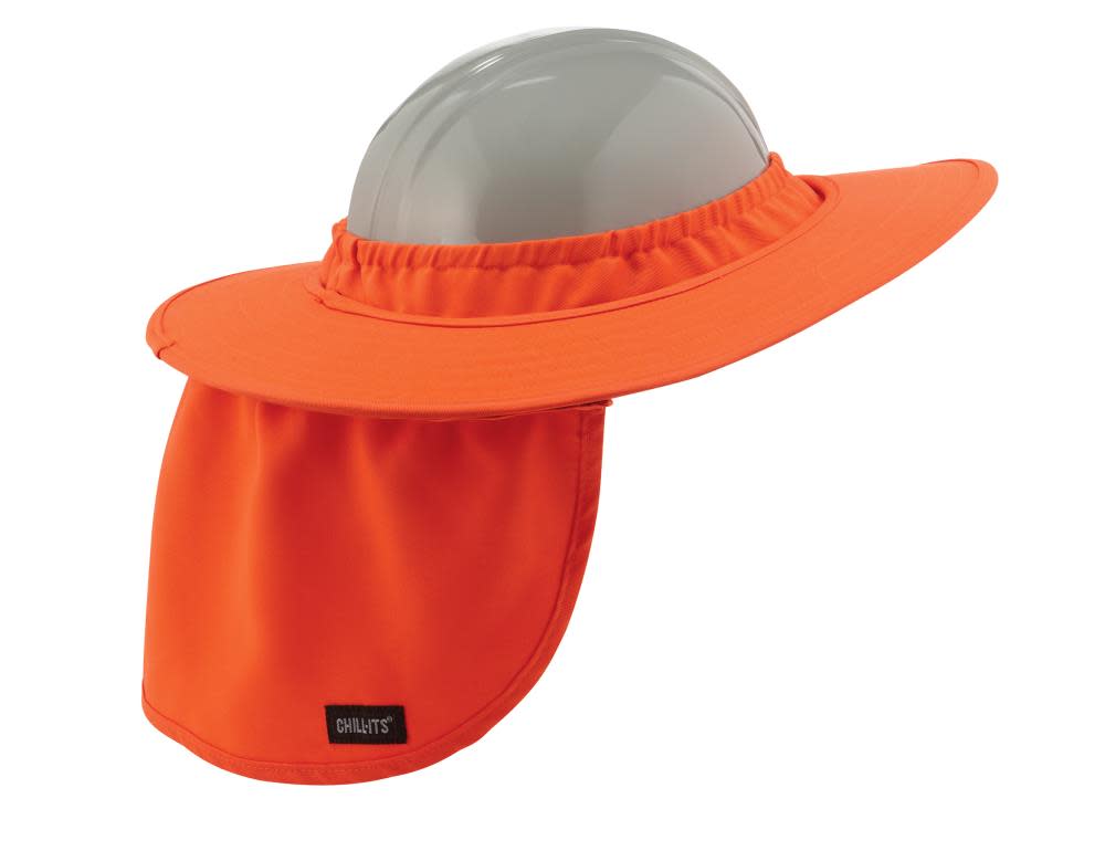 Ergodyne Chill-Its 6660 Hard Hat Brim with Shade - Flockneti
