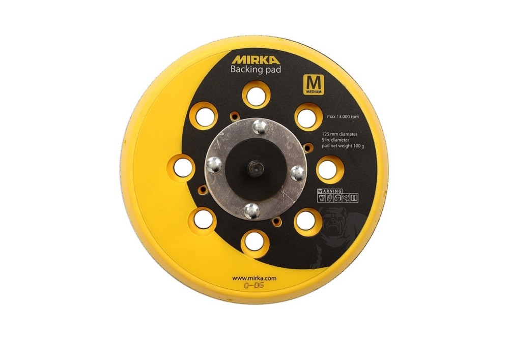 Mirka Backup Pad 5″ Grip 28H 1/Pkg - Flockneti