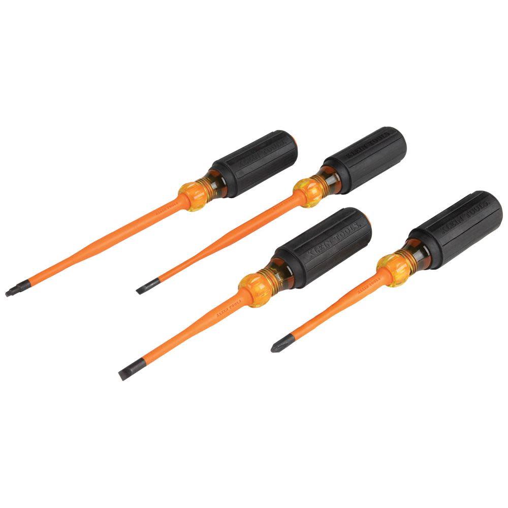 Klein Tools Slim-Tip Insul Screwdrivers 4-pc - Flockneti