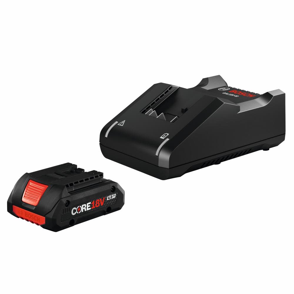 Bosch 18V CORE18V Starter Kit with (1) CORE18V 4.0 Ah Compact Battery - Flockneti