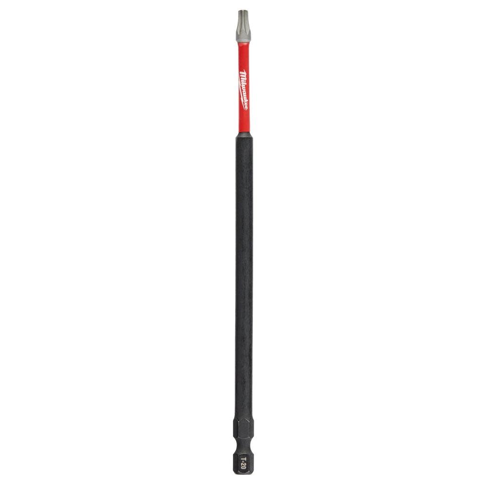 Milwaukee SHOCKWAVE 6 in. Impact Torx T20 Impact Driver Bit 10PK - Flockneti
