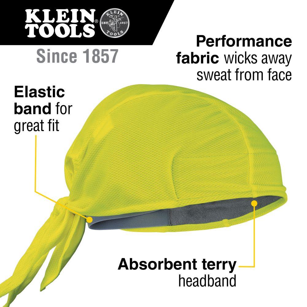 Klein Tools Cooling Do Rag Hi Viz 2pk - Flockneti