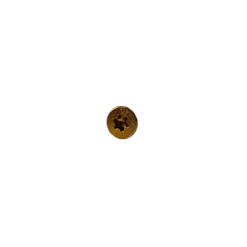 Western Builders Supply 2-1/2 In. Flat Head Gold Interior Structural Wood Screw - Flockneti