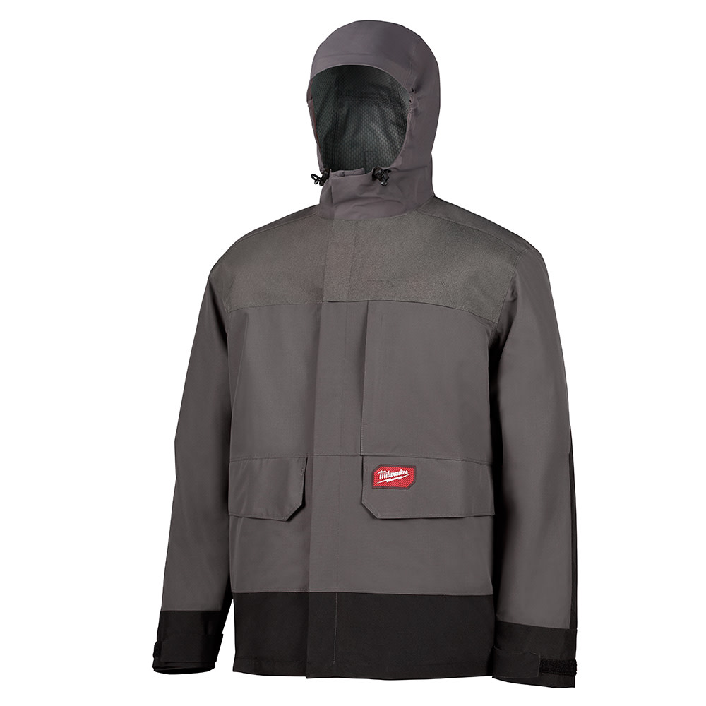 Milwaukee HYDROBREAK Rainshell Jacket - Flockneti