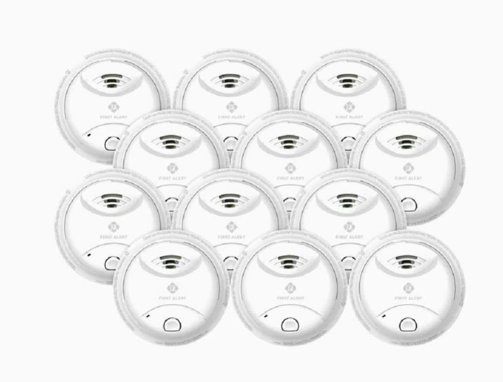 First Alert Ionization Smoke Alarm – Pack of 12 - Flockneti
