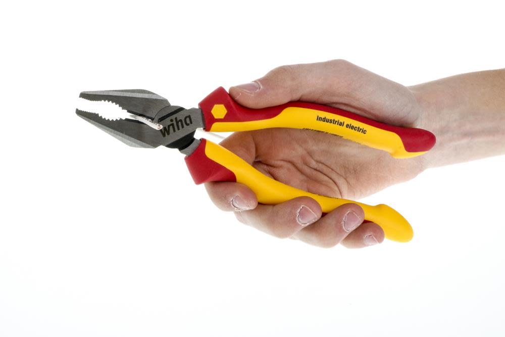 Wiha Insulated Industrial Pliers and Cutters Set 3 Piece - Flockneti