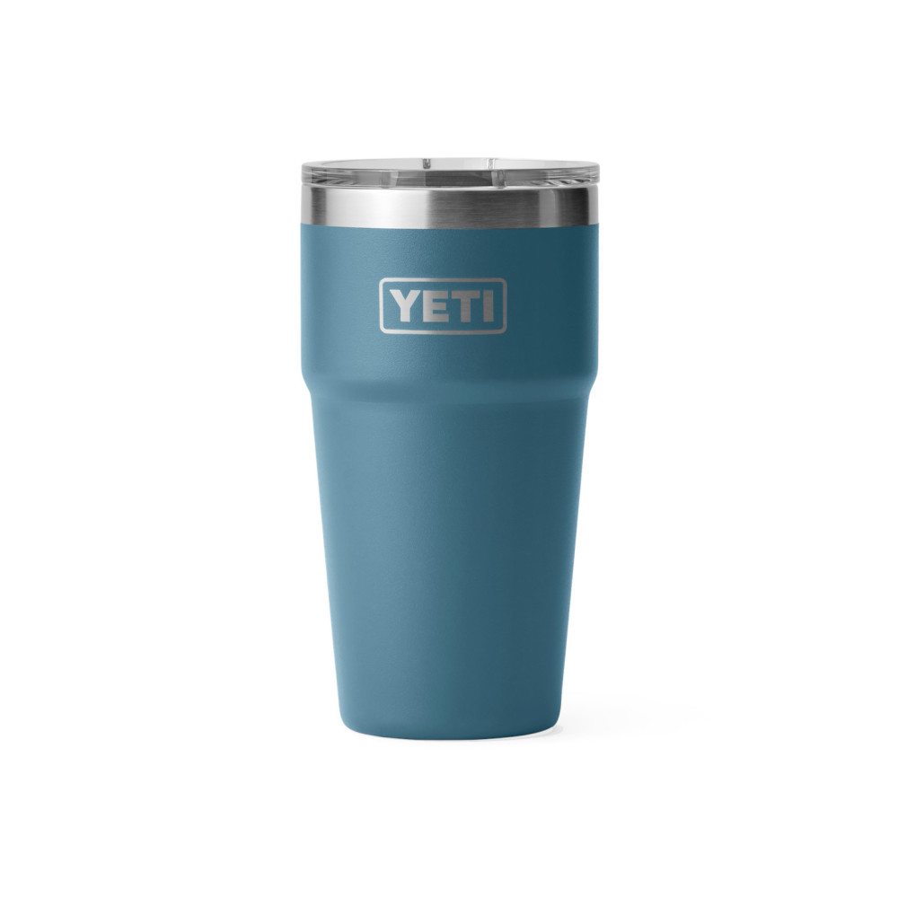 Yeti Rambler 16oz Stackable Pint with Magslider Lid Nordic Blue - Flockneti