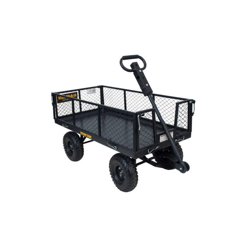 True Temper Wheelbarrow 6 Cu Ft. All In One Wagon Steel - Flockneti