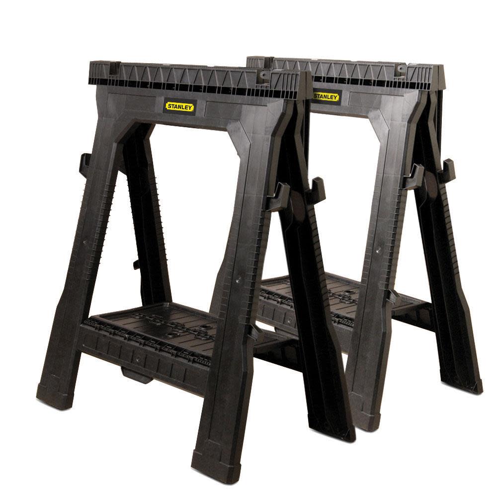 Stanley Folding Sawhorse Twin Pack - Flockneti