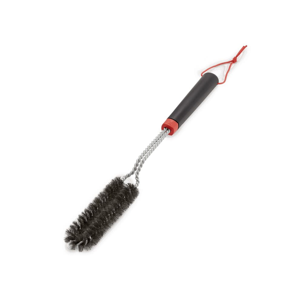 Weber 18″ Non-Slip Handle Detail Grill Brush - Flockneti