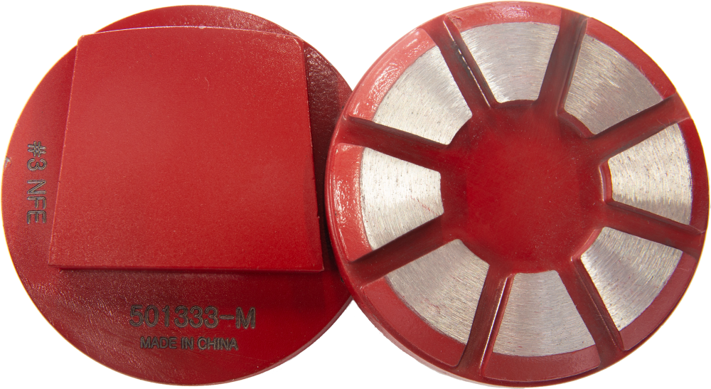 National Flooring Equipment Medium Bond Metal Grinding Disks – 150 Grit 8mm - Flockneti