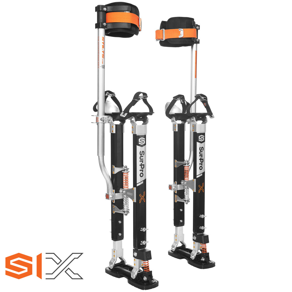 Surpro Premium Stilts Flex Foot Single Sided Magnesium Size 26-40″ - Flockneti