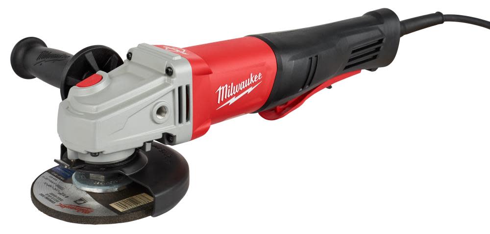 Milwaukee 11Amp 4-1/2In – 5In Braking Grinder with No-Lock Paddle Switch - Flockneti
