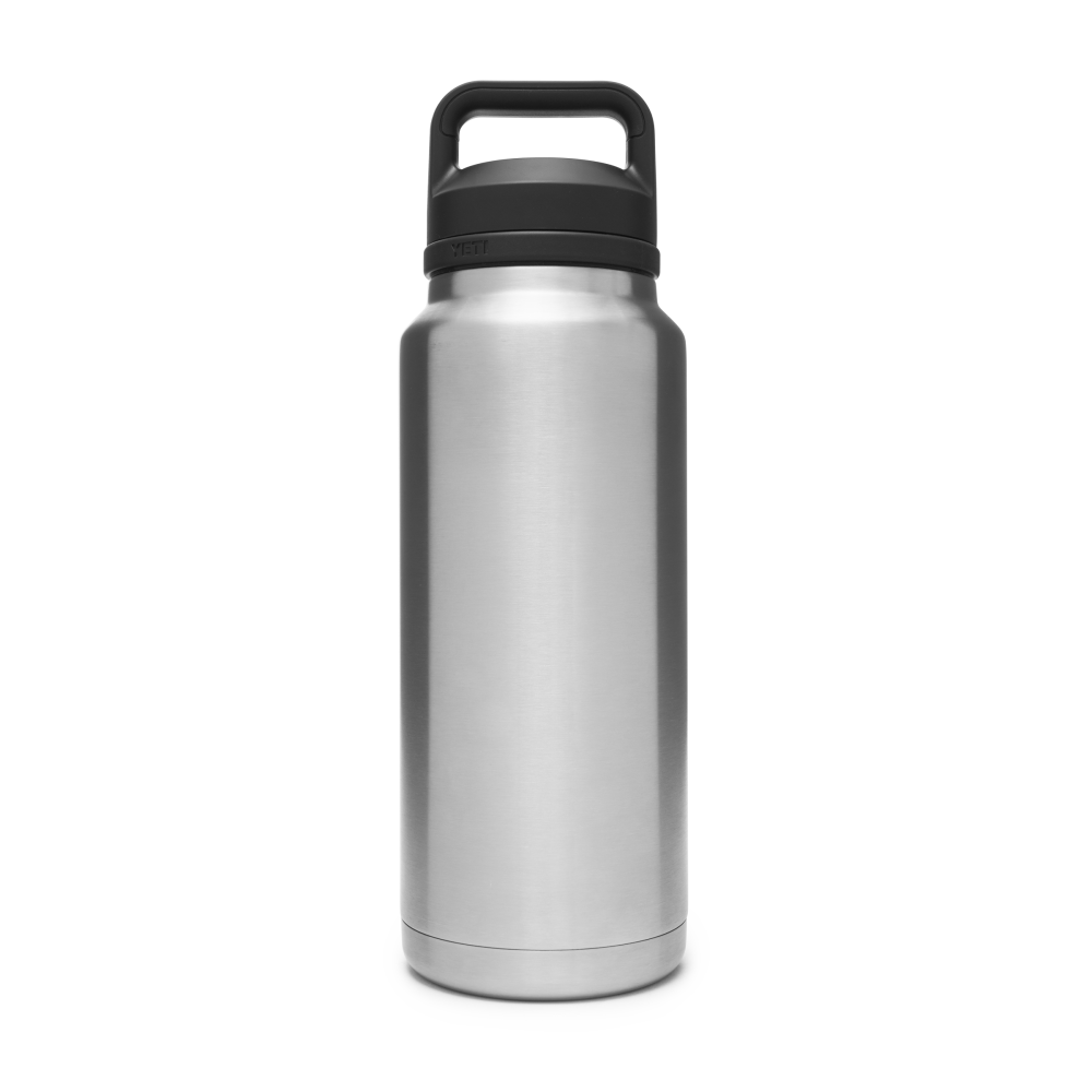 Yeti 36oz Rambler Bottle with Bottle Chug Cap – Stainless Steel - Flockneti