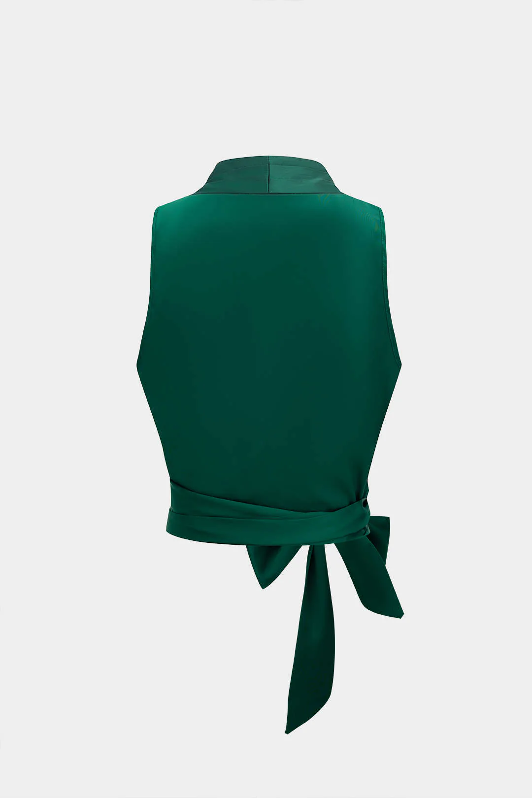 Satin Crossed Tank Top - Flockneti