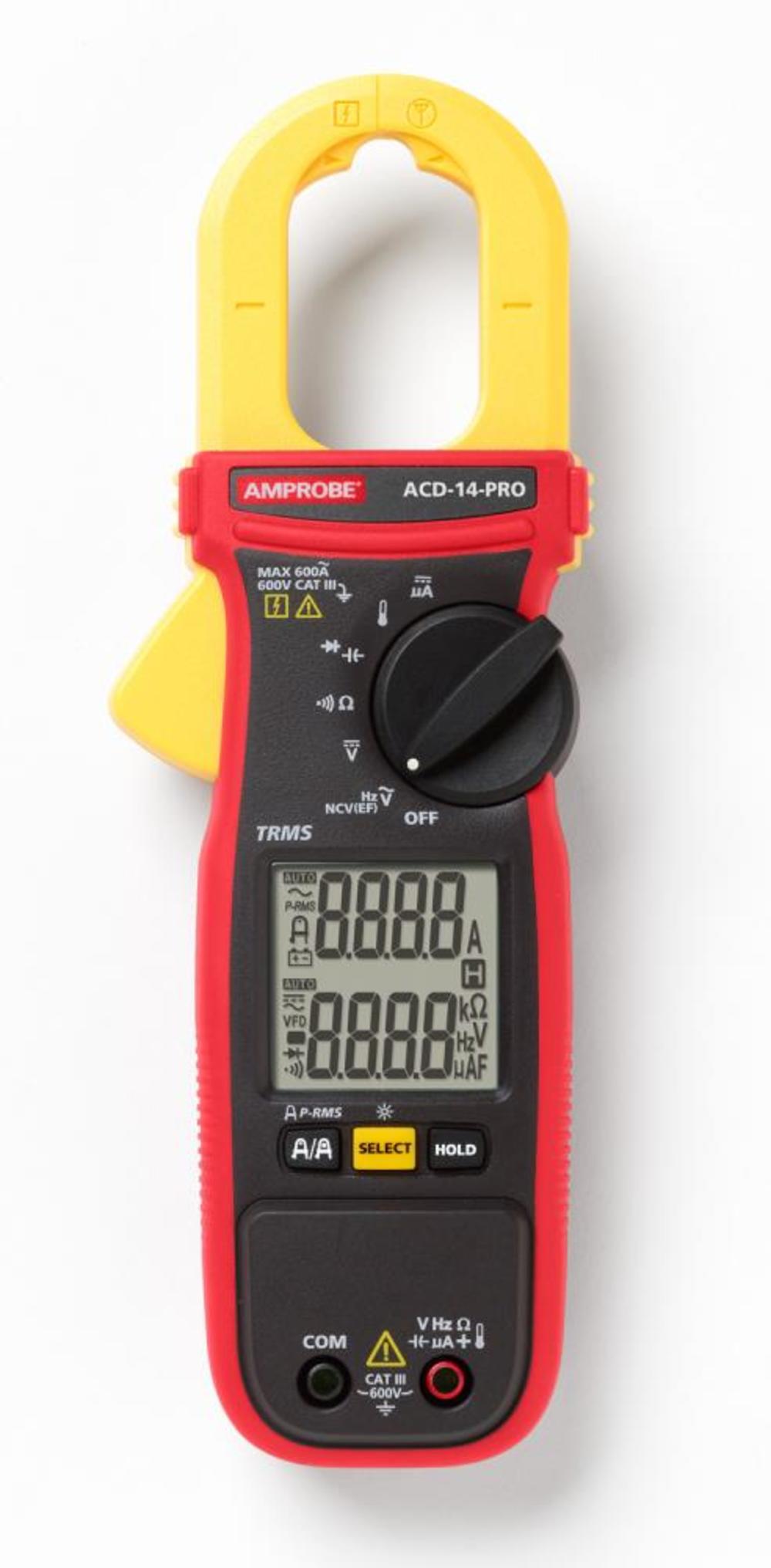Amprobe Dual Display 600 A TRMS Clamp Meter - Flockneti