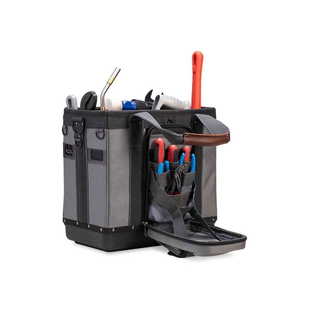 Veto Pro Pac 80 Lbs Open Top Plumbing Bag XL Gray - Flockneti