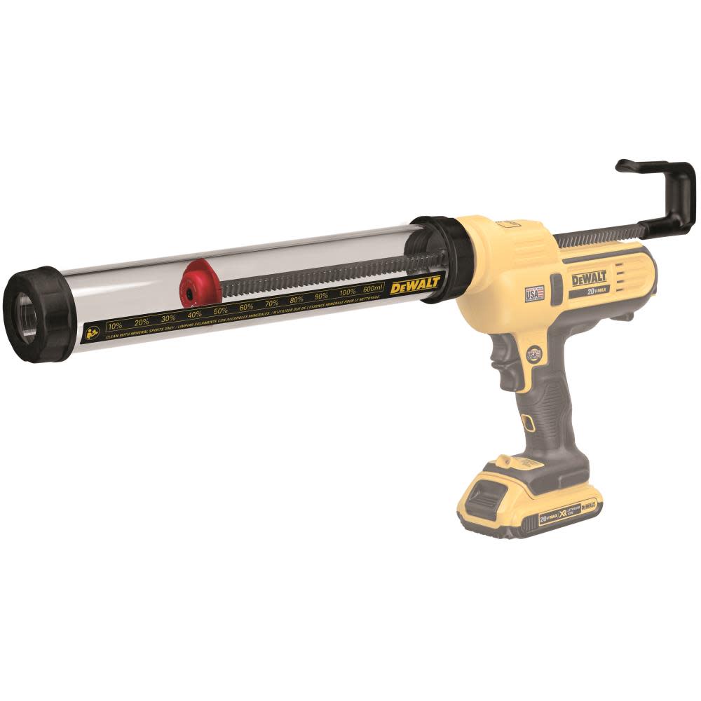 DEWALT 600 mL Clear Sausage Tube Conversion Kit - Flockneti
