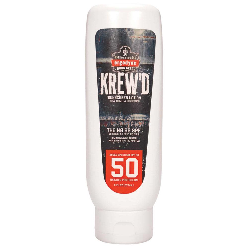 Ergodyne SPF 50 Sunscreen Lotion 8oz 12pk - Flockneti