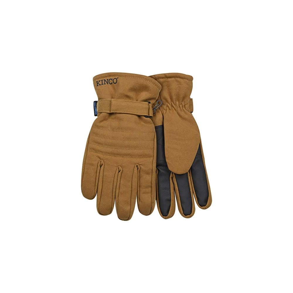 Kinco Brown HydroFlector Waterproof Duck Ski Glove Large - Flockneti