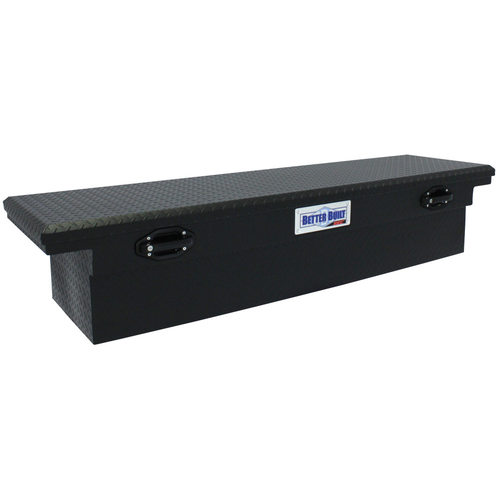 Better Built 71″ Saddle Truck Box Low Profile Textured Matte Black - Flockneti