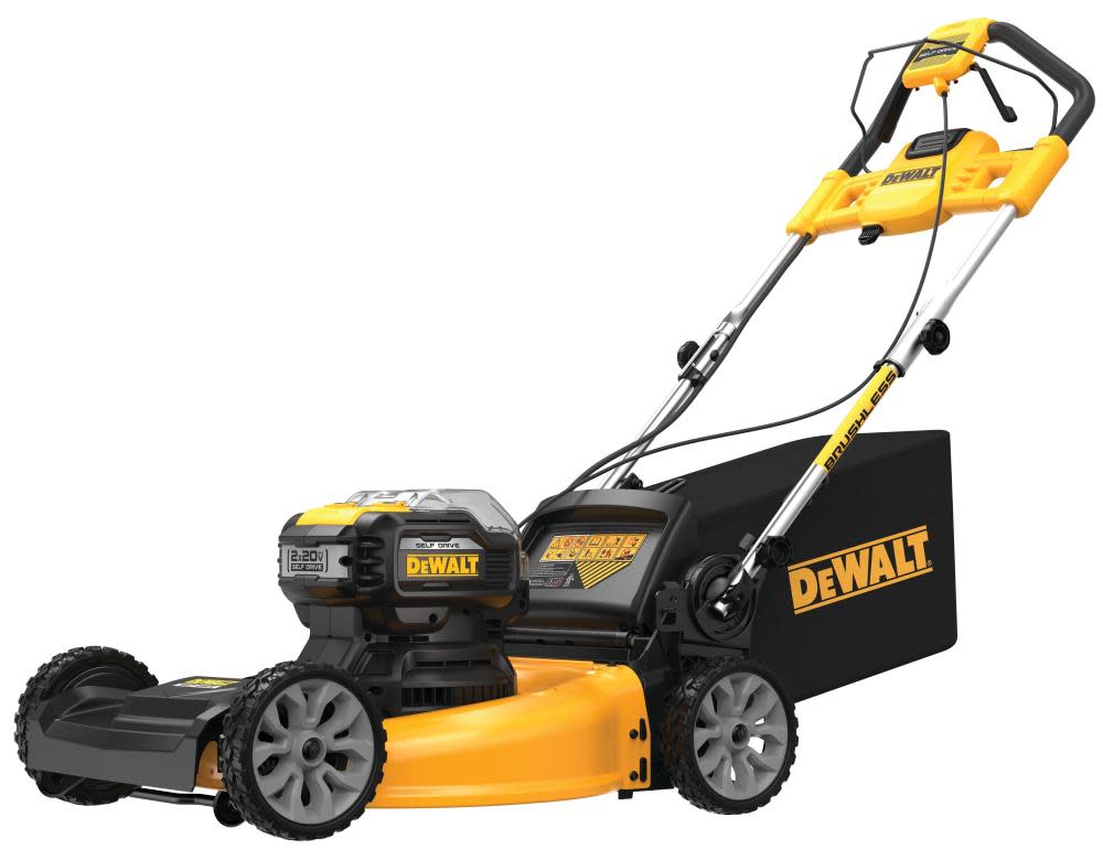 DEWALT Lawn Mower FWD Self-Propelled 2 X 20V MAX* 21 1/2″ Brushless Cordless Kit - Flockneti