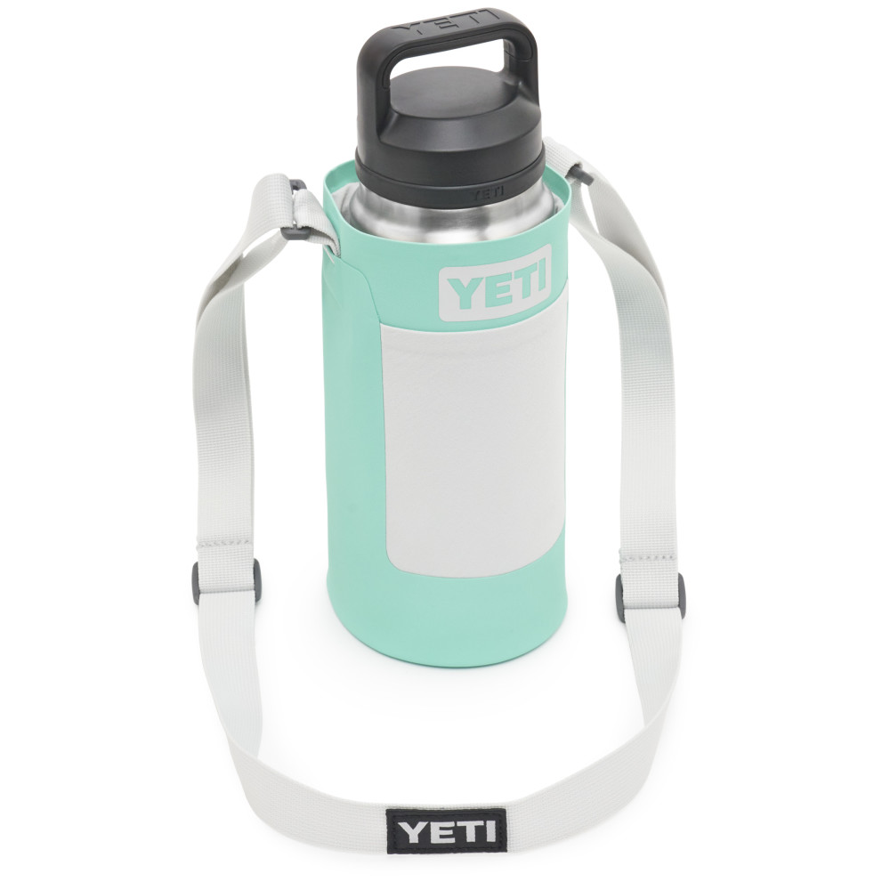 Yeti Rambler Large Bottle Sling Aquifer Blue - Flockneti