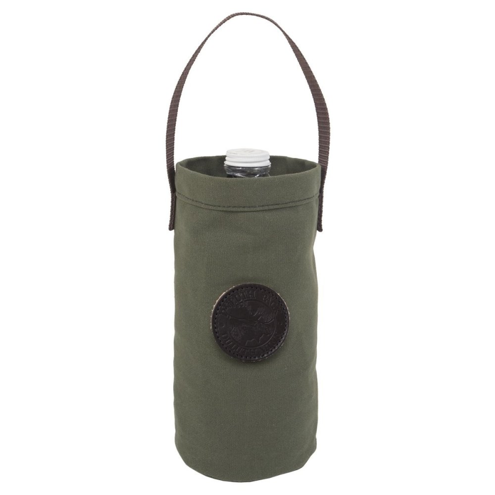 Duluth Pack 10 In. H x 5.5 In. W Olive Drab Canvas Growler Tote - Flockneti