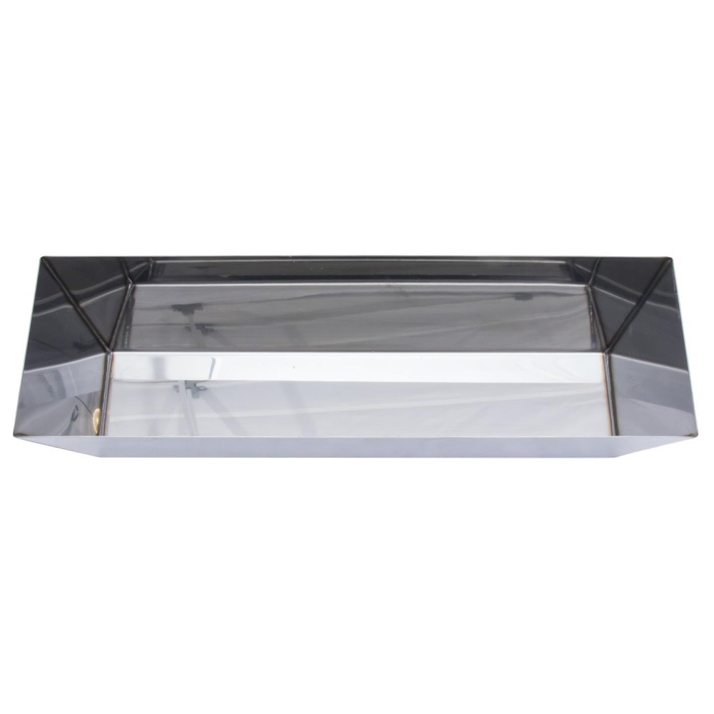 Marshalltown Heli Arc Mud Pan 12″ Stainless Steel Design - Flockneti