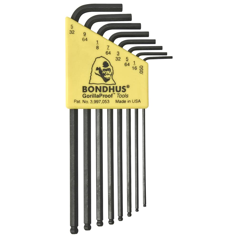 Bondhus Set 8 Balldriver L-wrenches - Flockneti