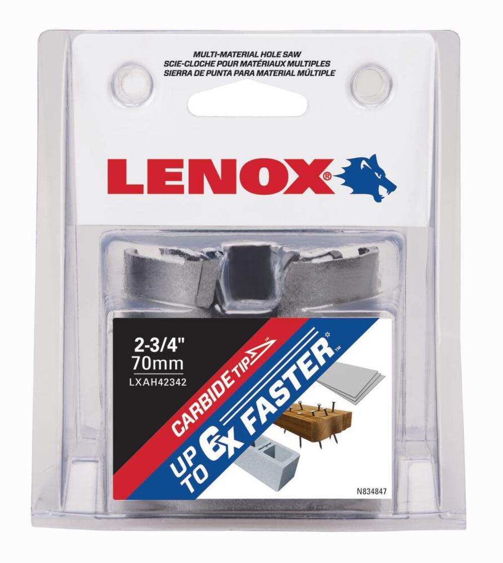 Lenox Hole Saw 2 3/4″ (70MM) MM CARBIDE - Flockneti