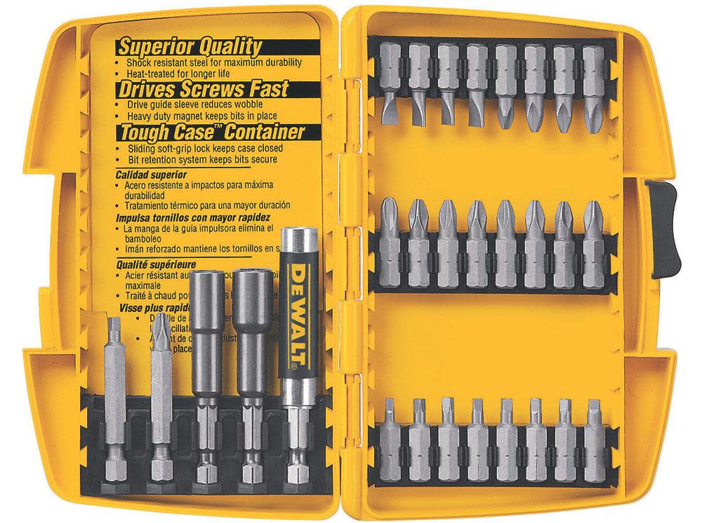 DEWALT 37 Pc Screwdriving Accessory Set - Flockneti