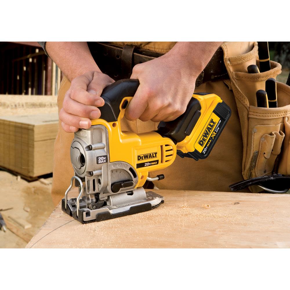 DEWALT 20 V MAX Lithium Ion Jig Saw Kit - Flockneti