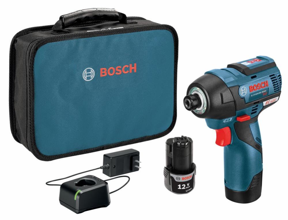 Bosch 12 V Max EC Brushless Impact Driver Kit - Flockneti