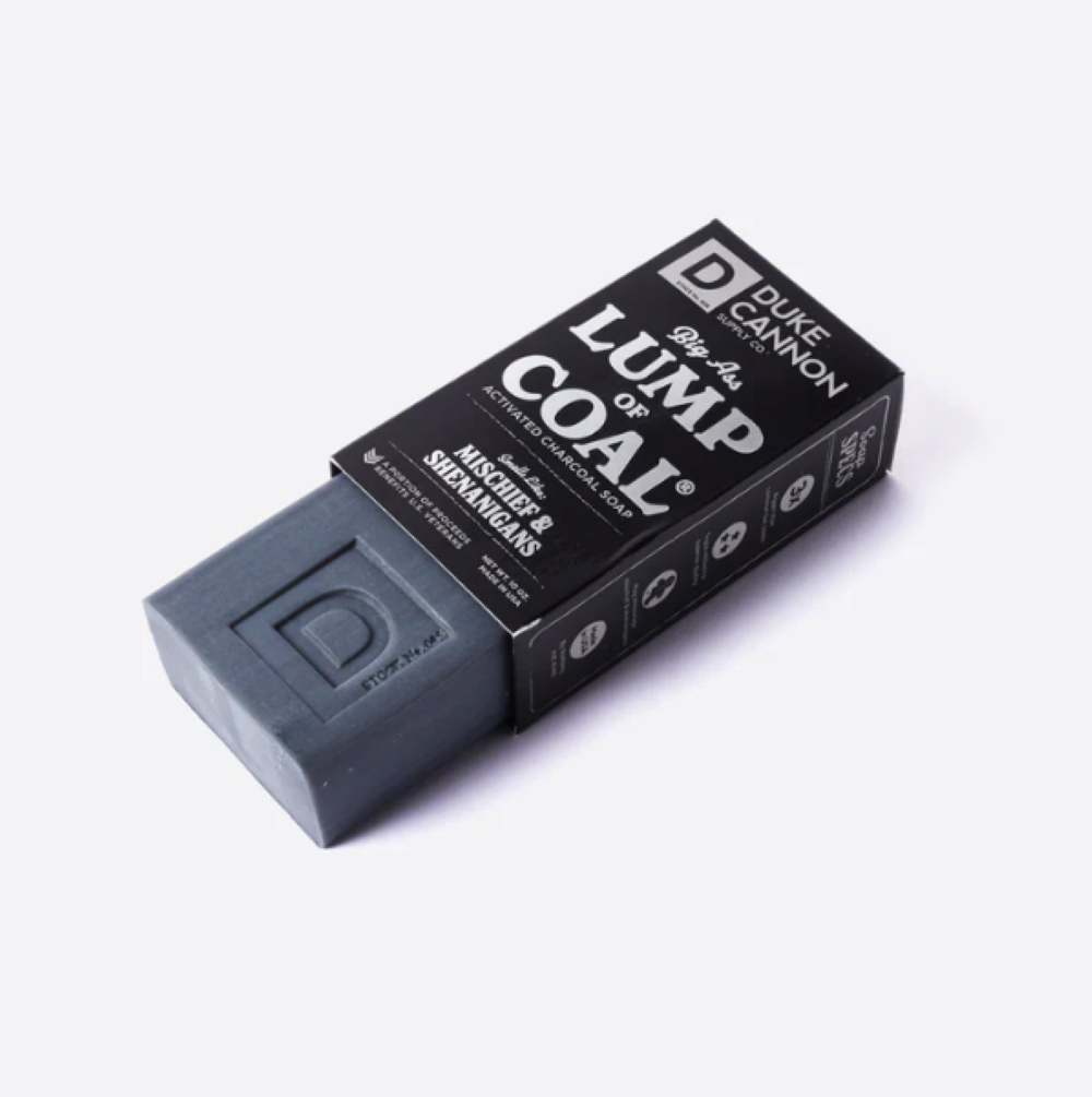 Duke Cannon LUMP OF COAL Soap 10oz Bar - Flockneti